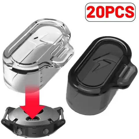Puerto de carga a prueba de polvo, cubierta protectora de enchufe para Garmin Forerunner 955 945 255 Fenix 7 7S 7X 6 6S 6X, funda transparente de TPU