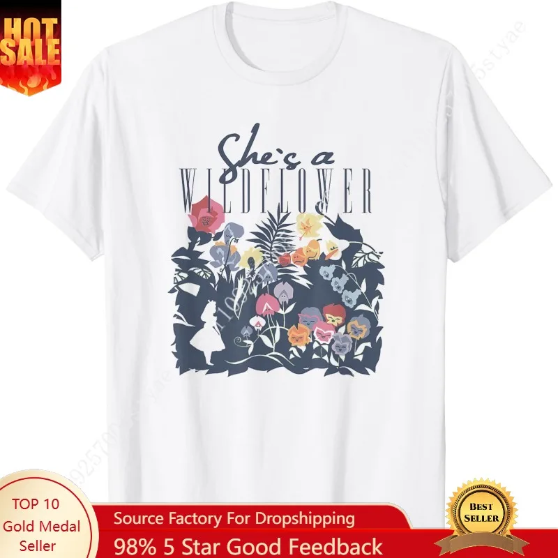 

Disney Alice in Wonderland She's A Wildflower T-Shirt