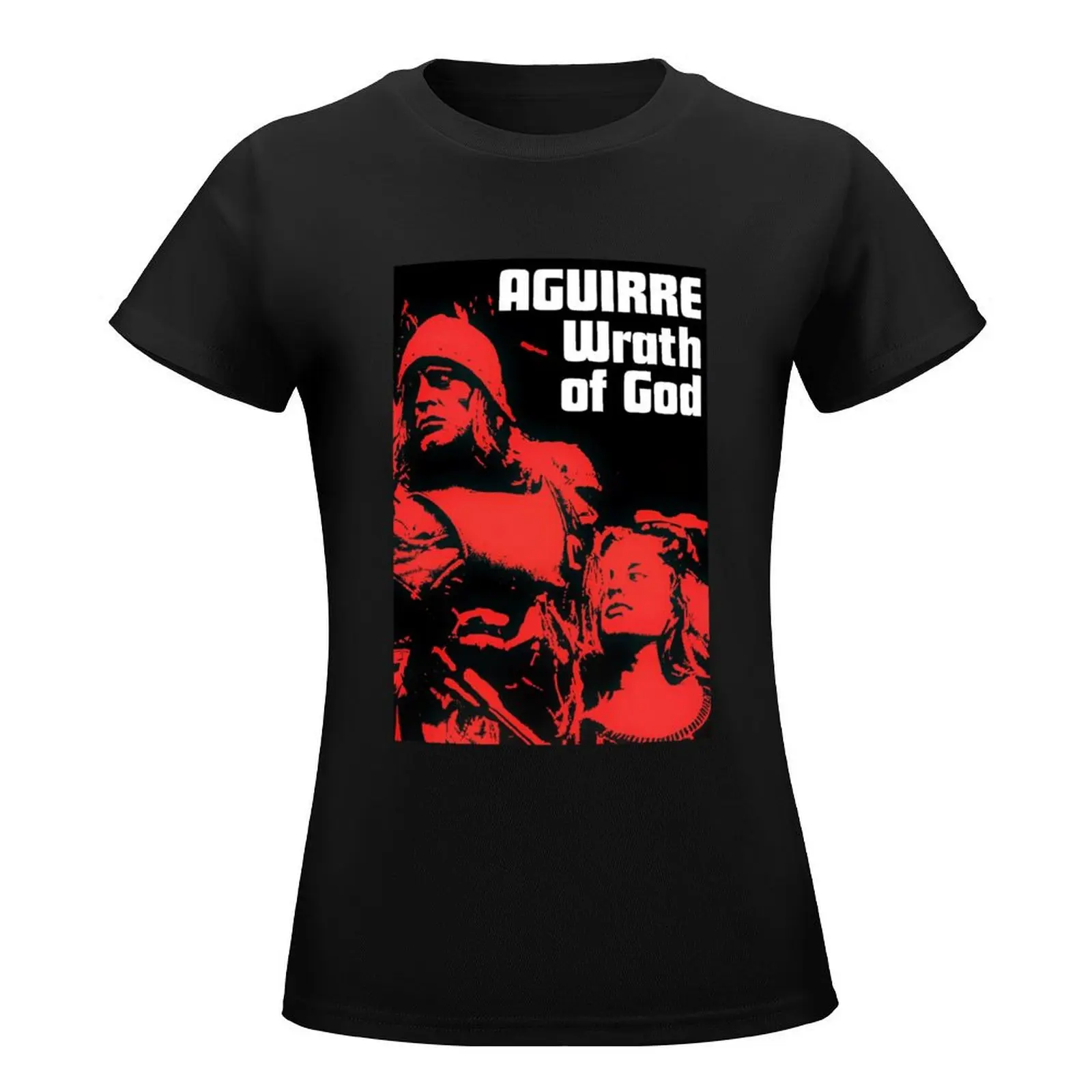 Aguirre the Wrath of God Werner Herzog T-Shirt summer clothes animal print shirt for girls plain t shirts for Women