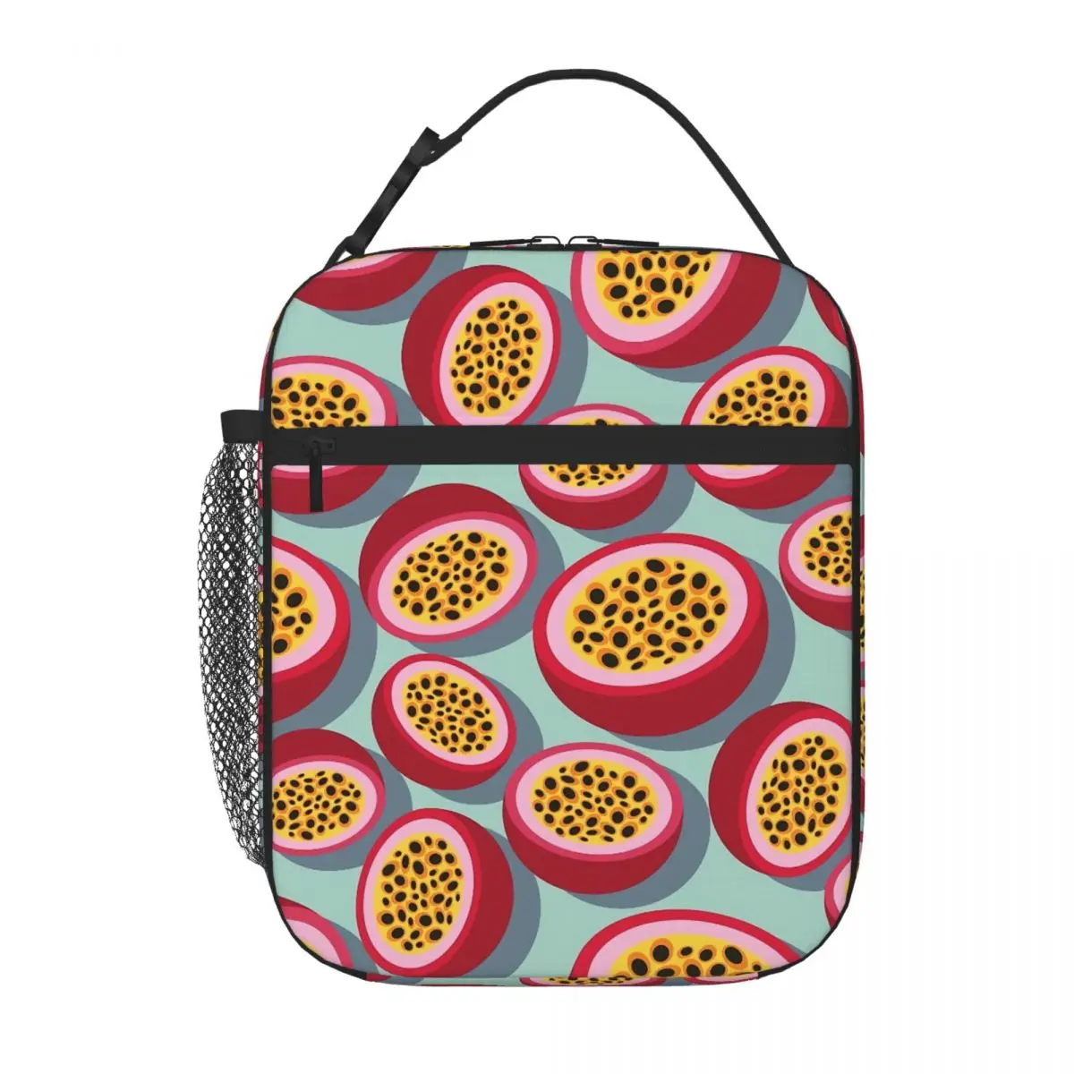 Hot Sale Passion Fruit Anti-Fouling Nautical Portable Lunch Bag Nursing Shift Thermal Tote
