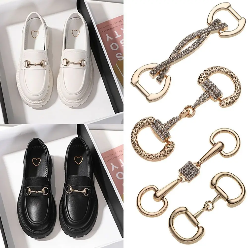 Fashion New Style Alloy Shoes Buckles Special Metal Buckles Chain for DIY Shoes Bag Garment Hardware Decoration Accessories