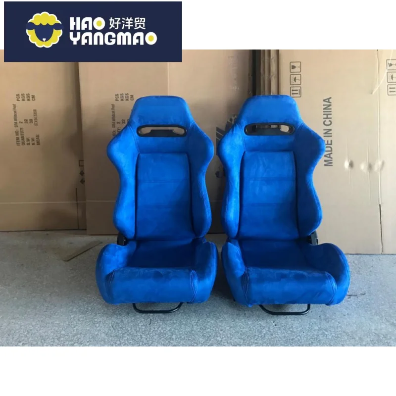 Suitable for Universal Hot Sell RECARO SR3 Suede Racing Bucket Seats With Dual Lock Rails for Car Use
