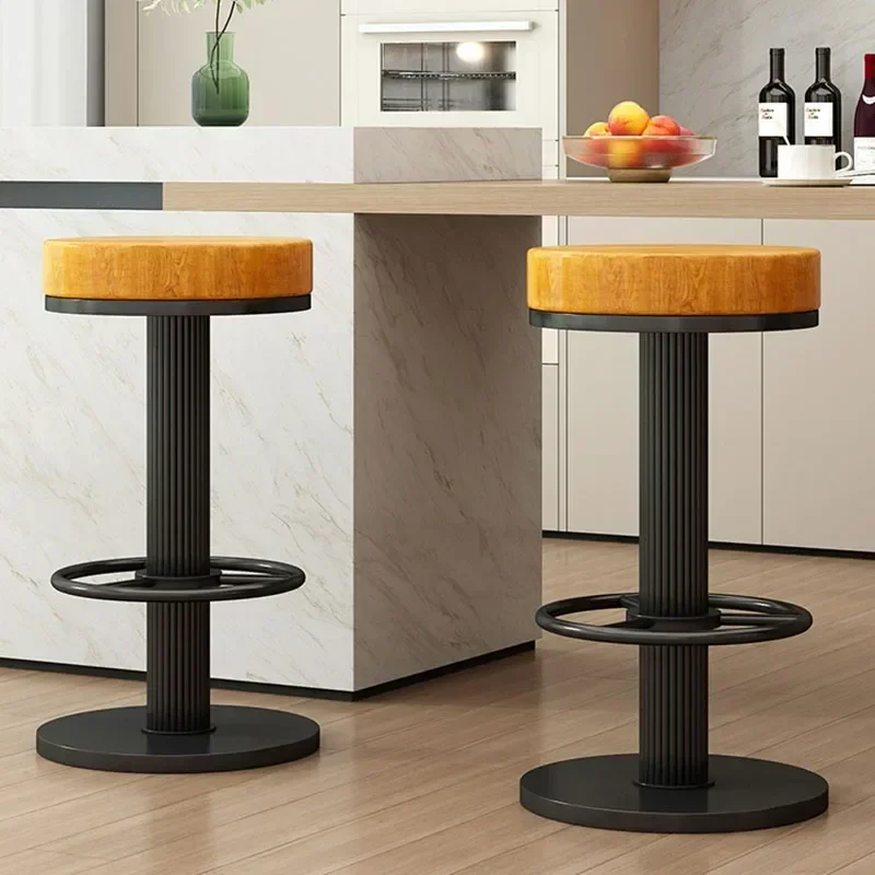 Tabouret Design Tuinstoel Hoge Keukenkruk Krukken Meubels Teller Nordic Stoelen Luxe Bar Banken Silla De Bar Hoogte