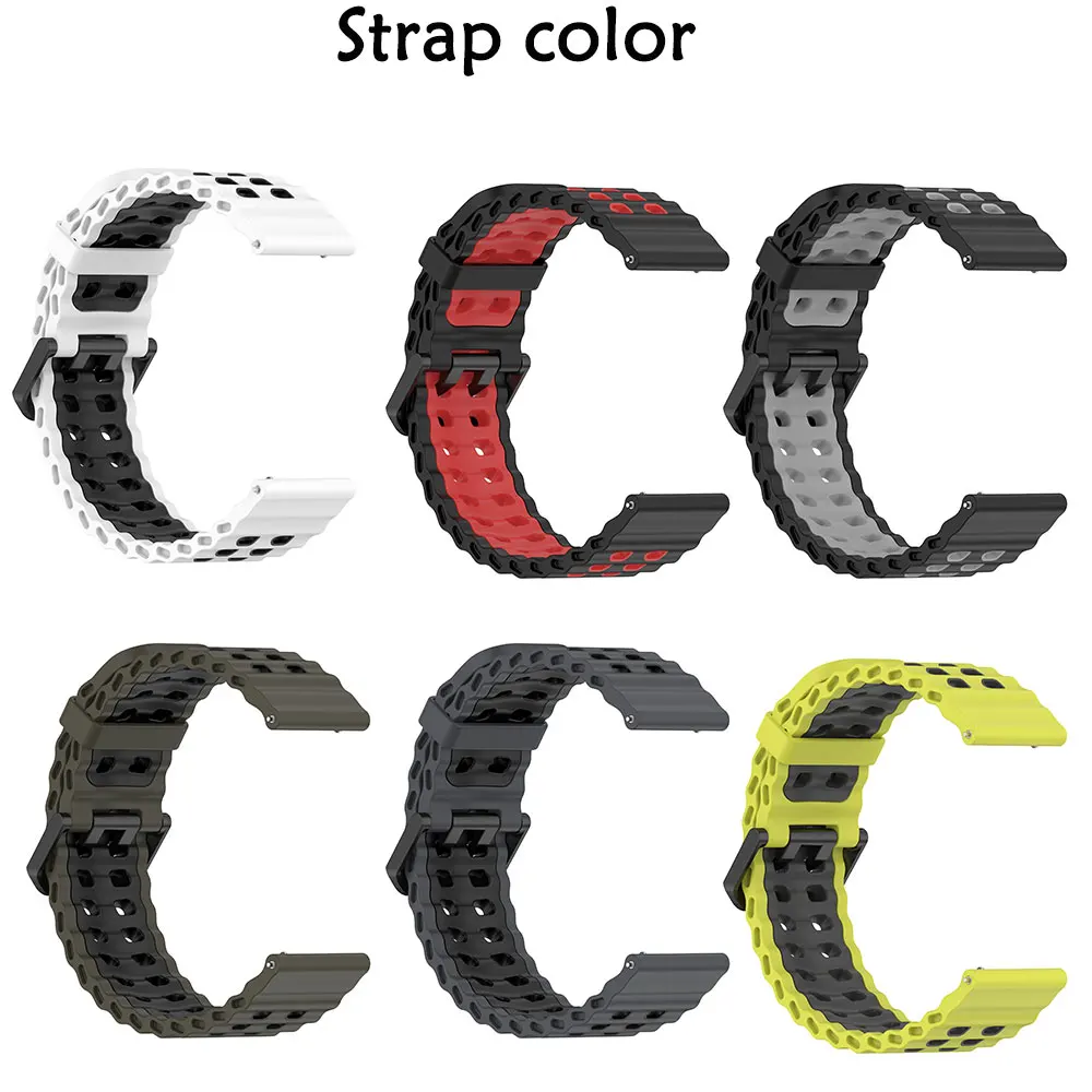 Silicone Sport Band for Huawei Gt 6/Pro Breathable Waterproof Wristband Suitable for Swimming Compatible with Huawei Watch GT6/5