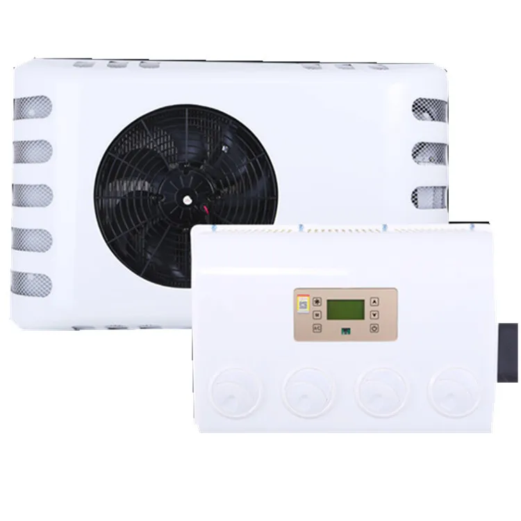 12V split roof air conditioning components can be easily installed in 2 hours with refrigerant