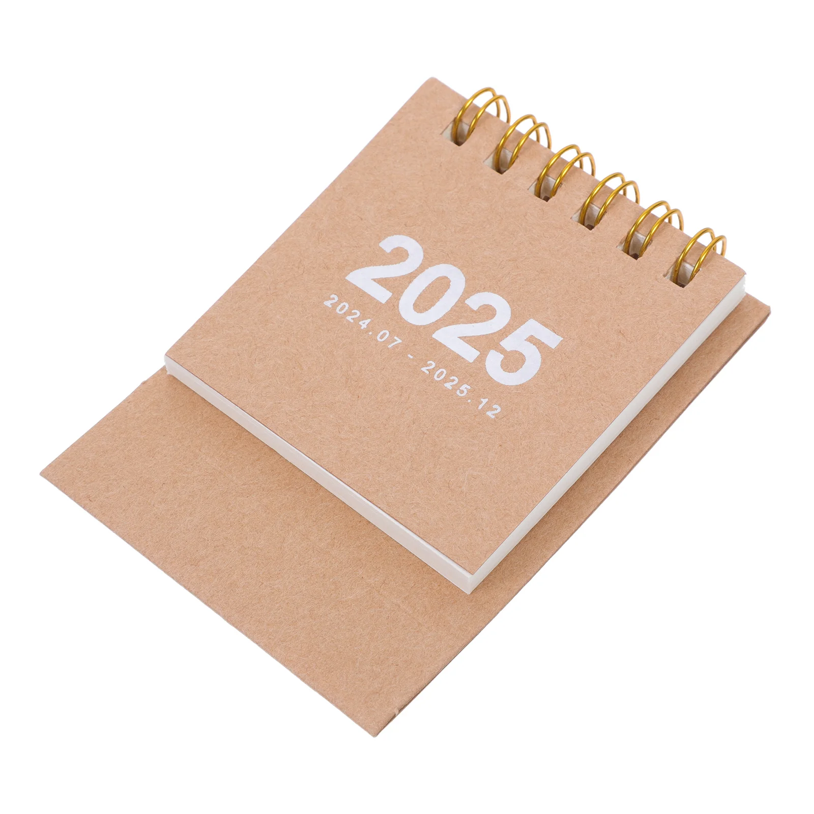 سطح مكتب صغير 2024-2025 مكتب مكتب قائم صغير مزخرف مع مساحة ملاحظة للمنزل والمكتب والفصول الدراسية للاستخدام اليومي تقويم الوجه #6