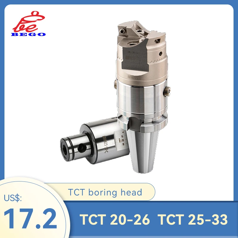 RBH adjustable double-edge rough boring head through hole cooling machining center TCT boring head LBK1 LBK2 LBK3 LBK4 LBK5 LBK6