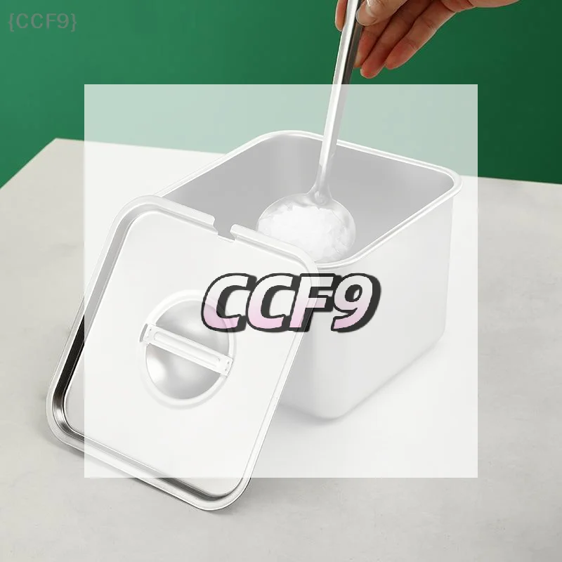 

Stainless Steel Tank Box With Cover Kitchen Oil Basin Square Barrel Storage Bottle Seasoning Box Jars And Lids Spice Jars Set