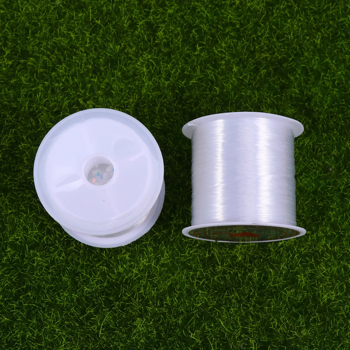 

2 Pcs 0.25mm Premium Fishing Line Crystal Clear High Tenacity Smooth Supple Body Sharp Fish Signal Response Diy Crafts White