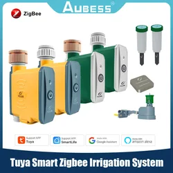 Zigbee Smart Sprinkler Drip Tuya Garden Timer Watering Controller Automatic Smart Irrigation System Supports Alexa Google Home