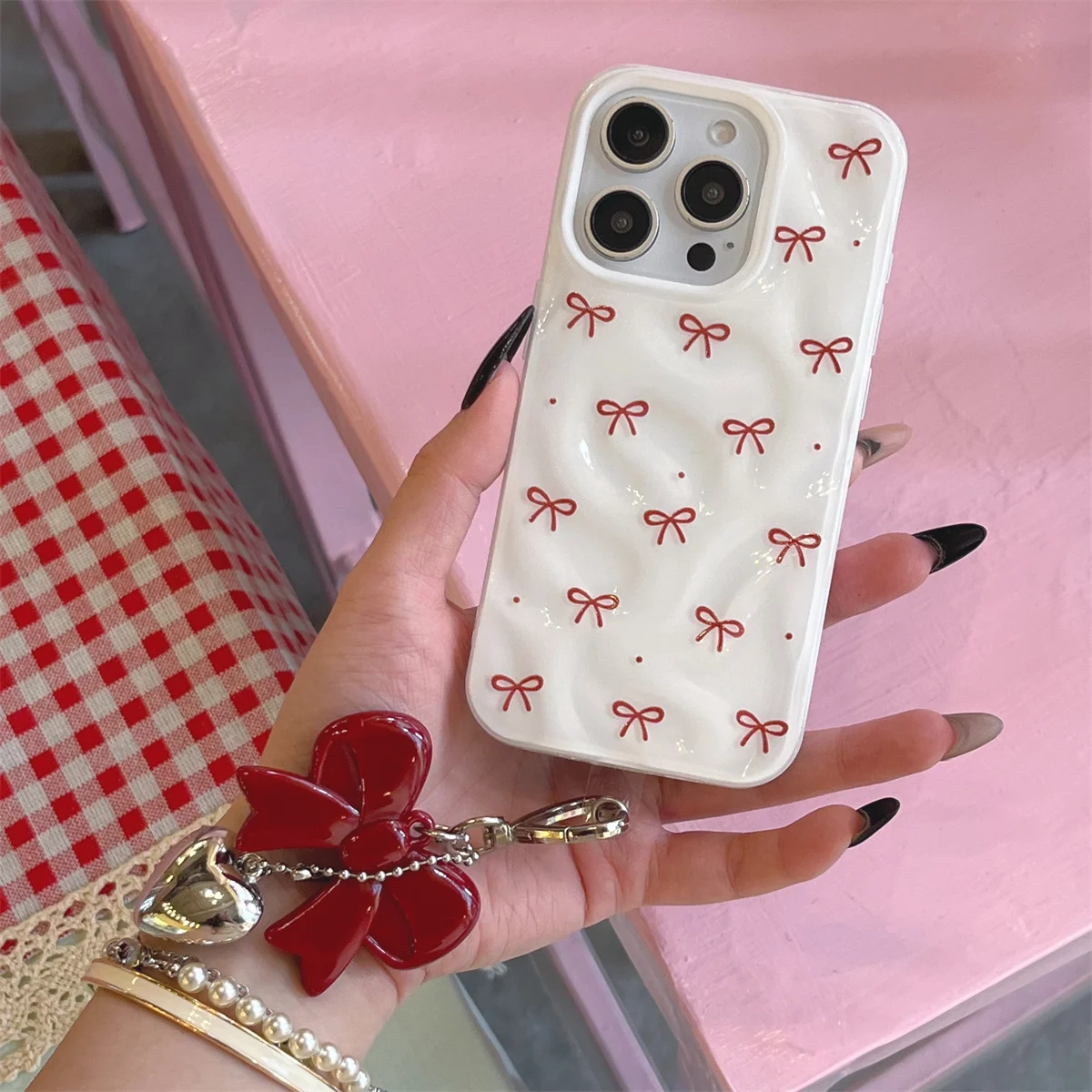 

New HelloKitty catLovely Anti-fall Cover Funda For iPhone 16 15 14 13 Pro Max - Luxury Stylish INS Korean Cute Shockproof Phone