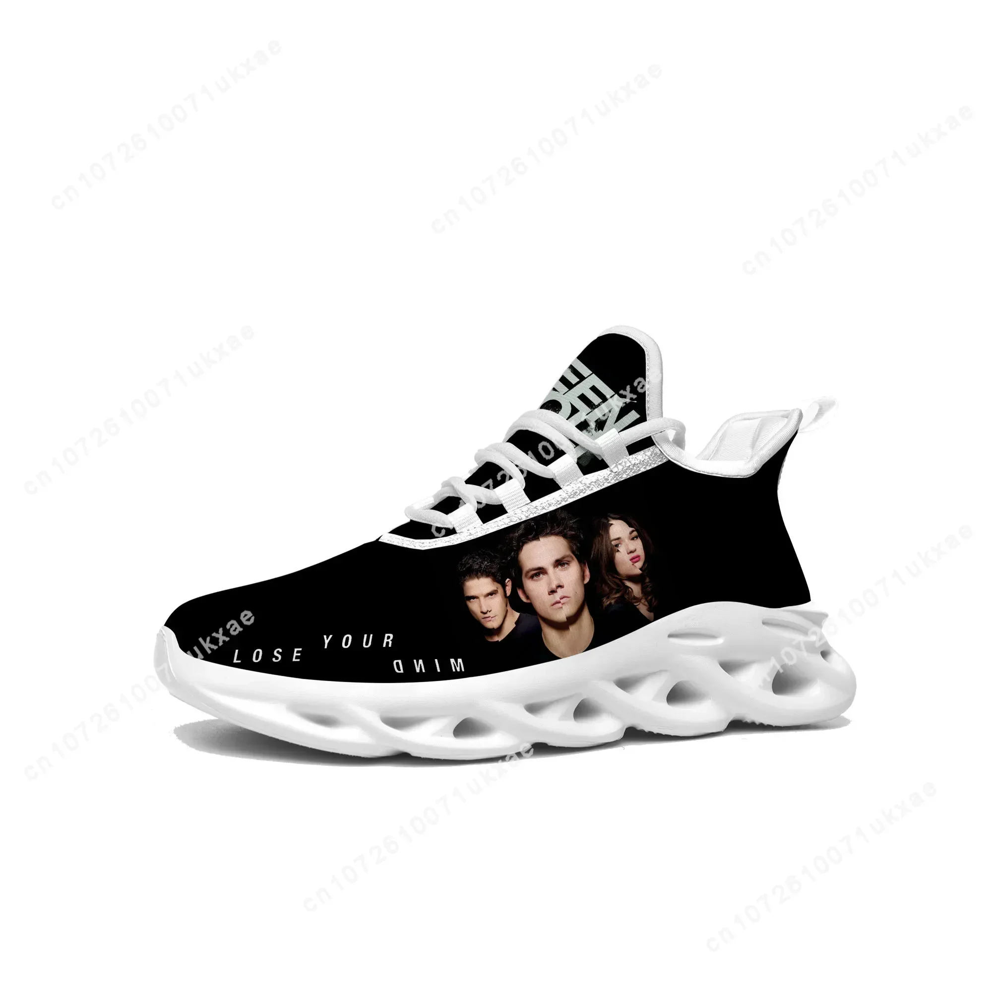 Teen Wolf Stiles Stilinski Flats Sneakers Mens Womens Sports Shoes High Quality Sneaker Lace Up Mesh Footwear custom made Shoe