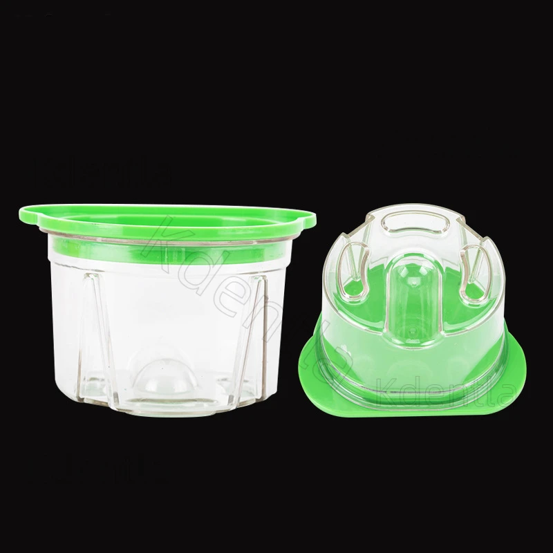 3 Pieces Dental Plastic Agar Box Denture Duplicating Flasks Model Large Box Dental Supplies Plastic Flask Laboratory Material