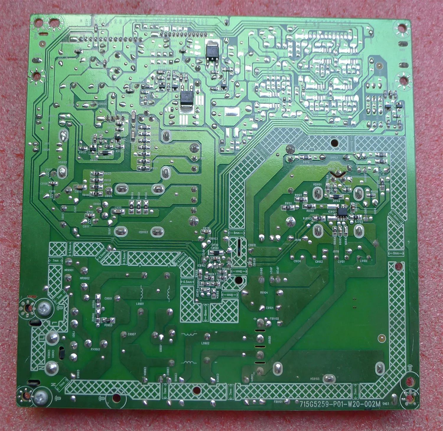 26PFL312 715G5259-P01-W20-002M test ok circuit board motherboard