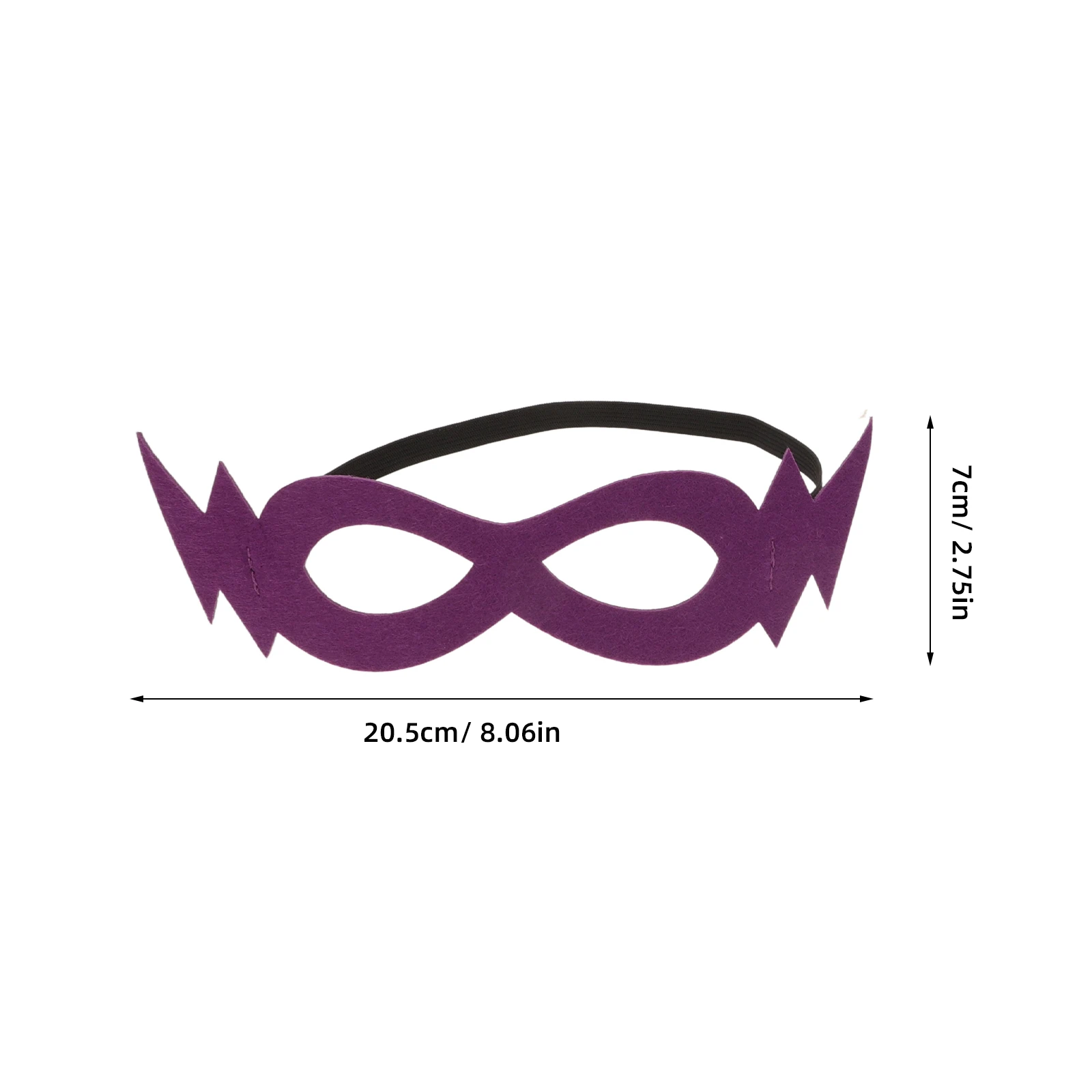 6 قطع من قناع العين نصف وجه للأطفال، أقنعة تنكرية مبتكرة لحفلات الهالوين، أقنعة تنكرية للأطفال، كرة تنكرية #3