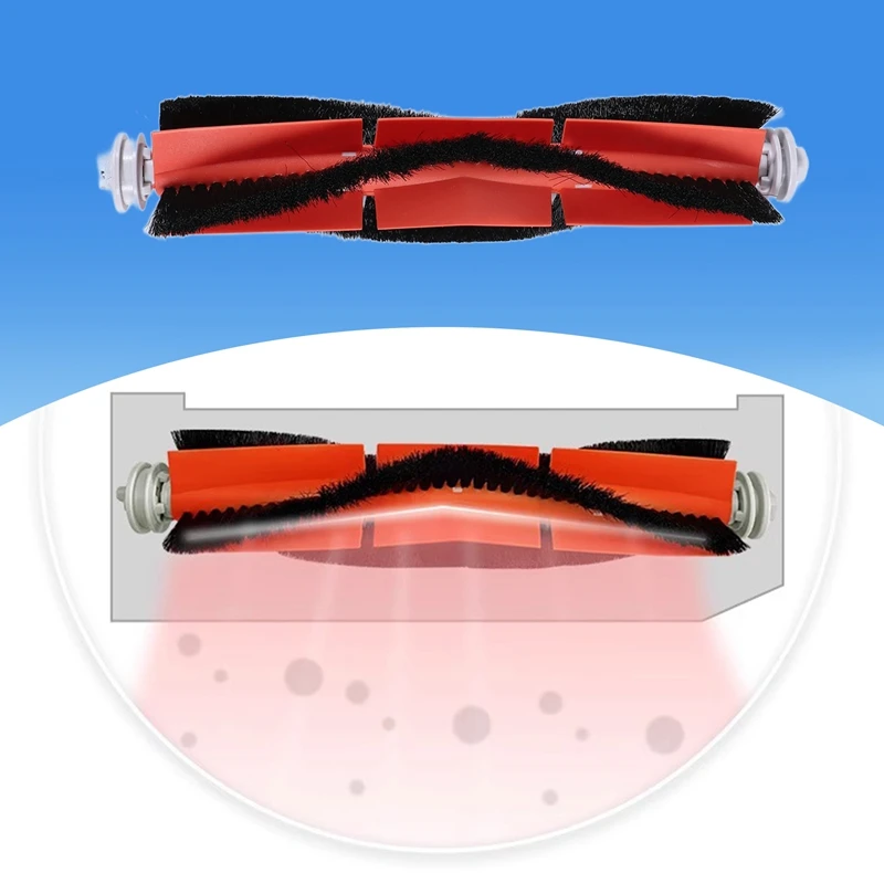 Replacement Parts For Xiaomi Mijia 1C Sweeping Mopping Robot Vacuum Cleaner Main Brushes Filters Side Brush