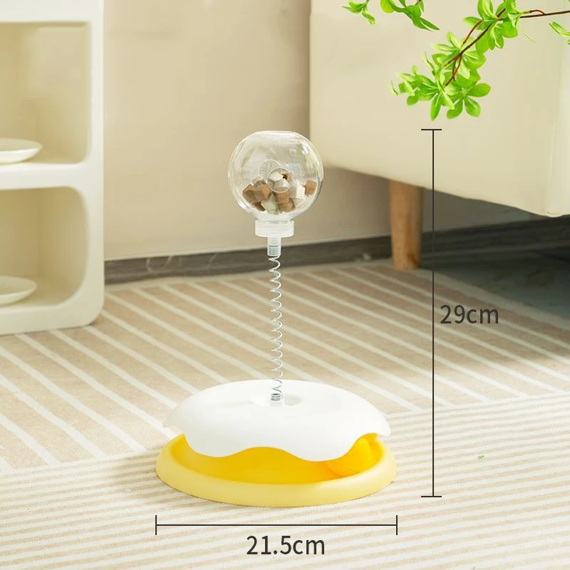 Hot cat toys from the high cat stick Cat Turntable ball Cat cat toy Cat turntable leaky food toy set pet supplies