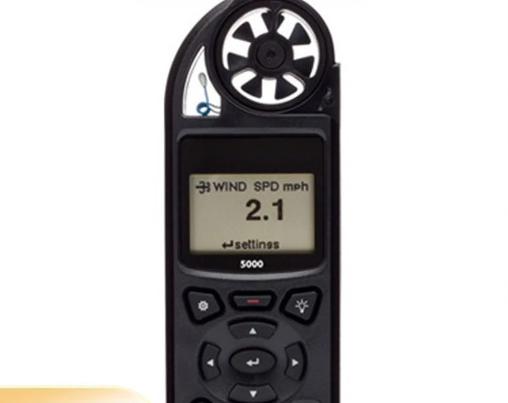 1pcs NK5000 portable anemometer, wind temperature and direction tester, handheld electronic meteorological instrument