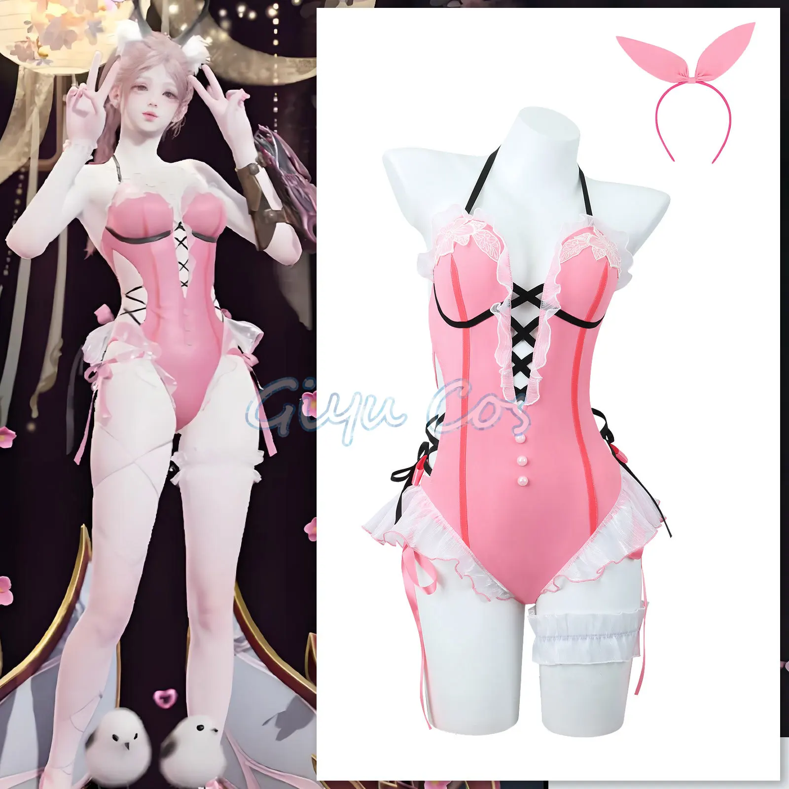 

Naraka: Bladepoint Feria Shen Cosplay Costume Adult Carnival Anime Halloween Party Costumes Masquerade Women Game Uniform