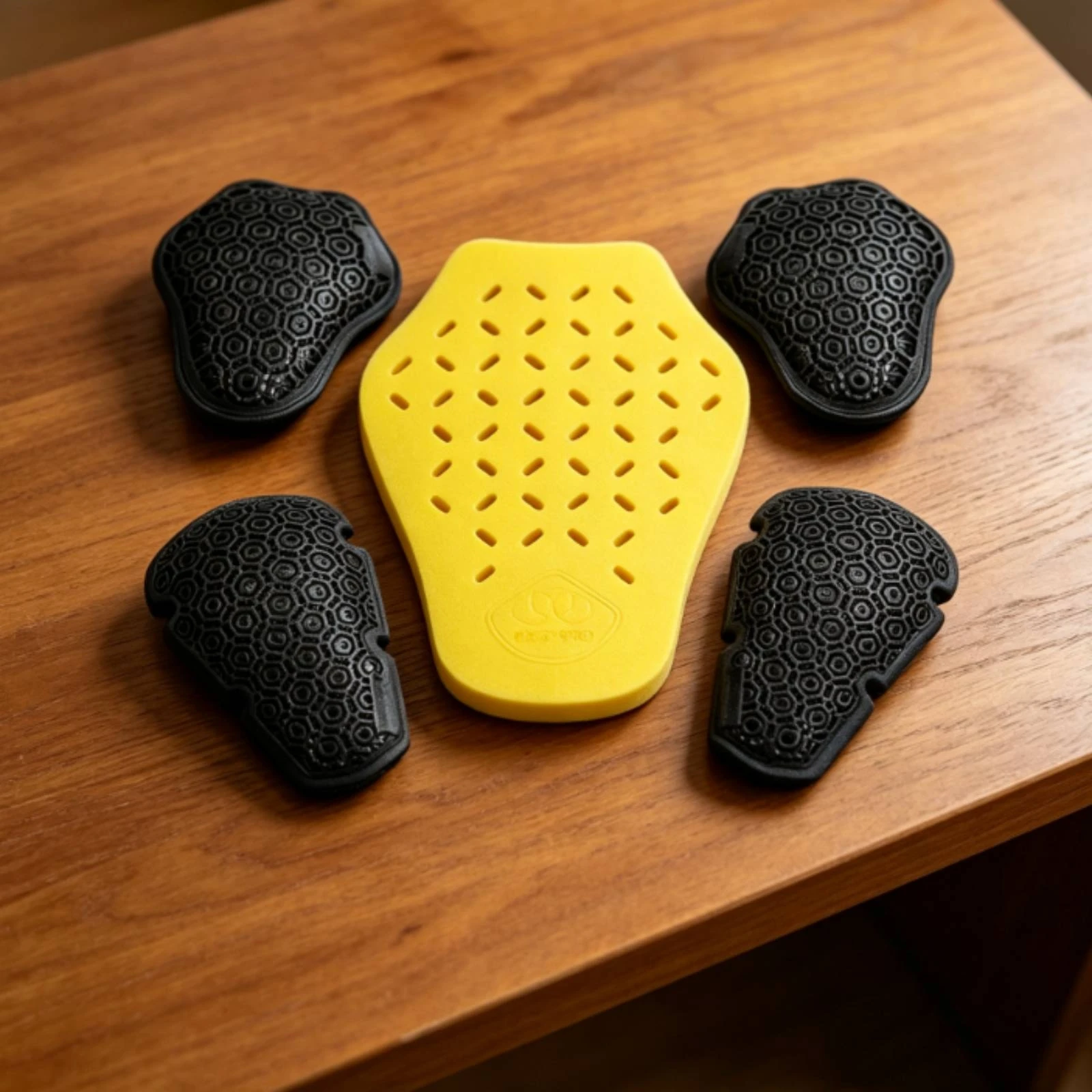 Motorcycle Armor Inserts Breathable Shock Absorbing Slim Protective Pads Set for Motorcycle Riders Jacket view 6