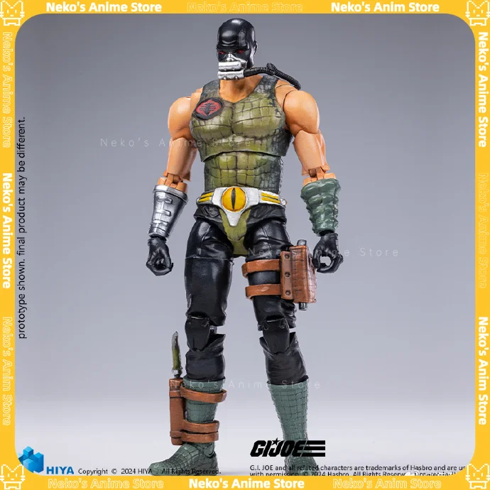 在庫あり HIYA 1/18 4 インチアクションフィギュア絶妙なミニシリーズ G.I.Joe クロックマスター & フィオナアニメギフト男の子のためのコレクション模型玩具