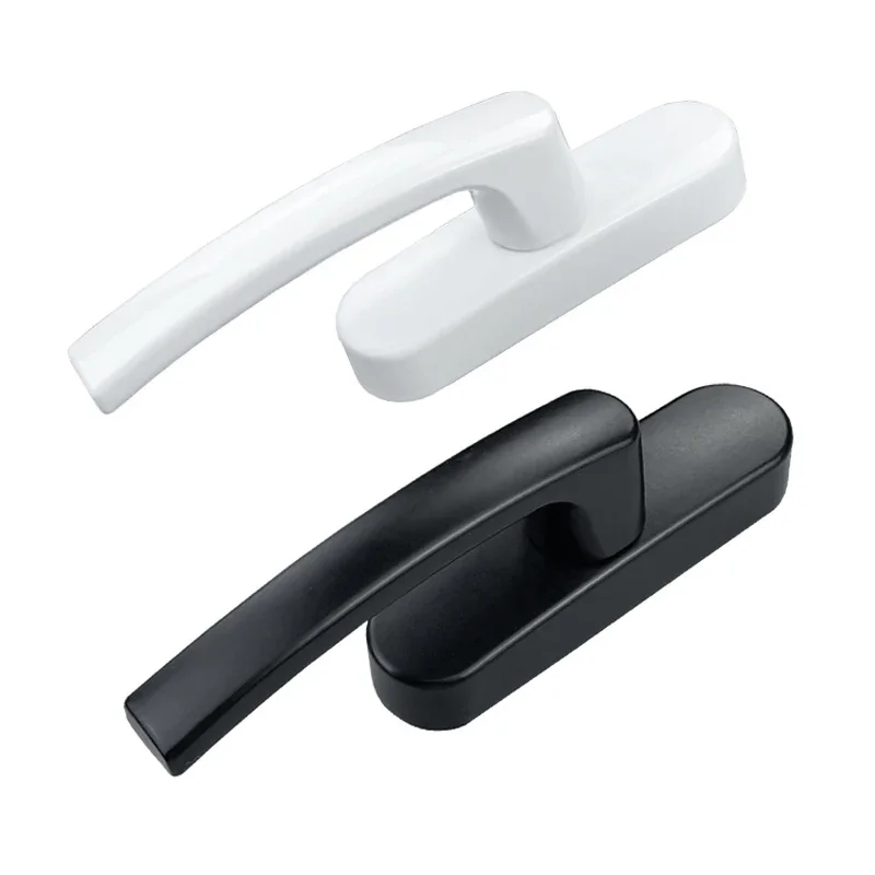 Aluminium Alloy Plastic Steel Sliding Door Handle Glass Window Drive Knob Cabinet Bathroom Balcony Pull Household Hardware 84mm