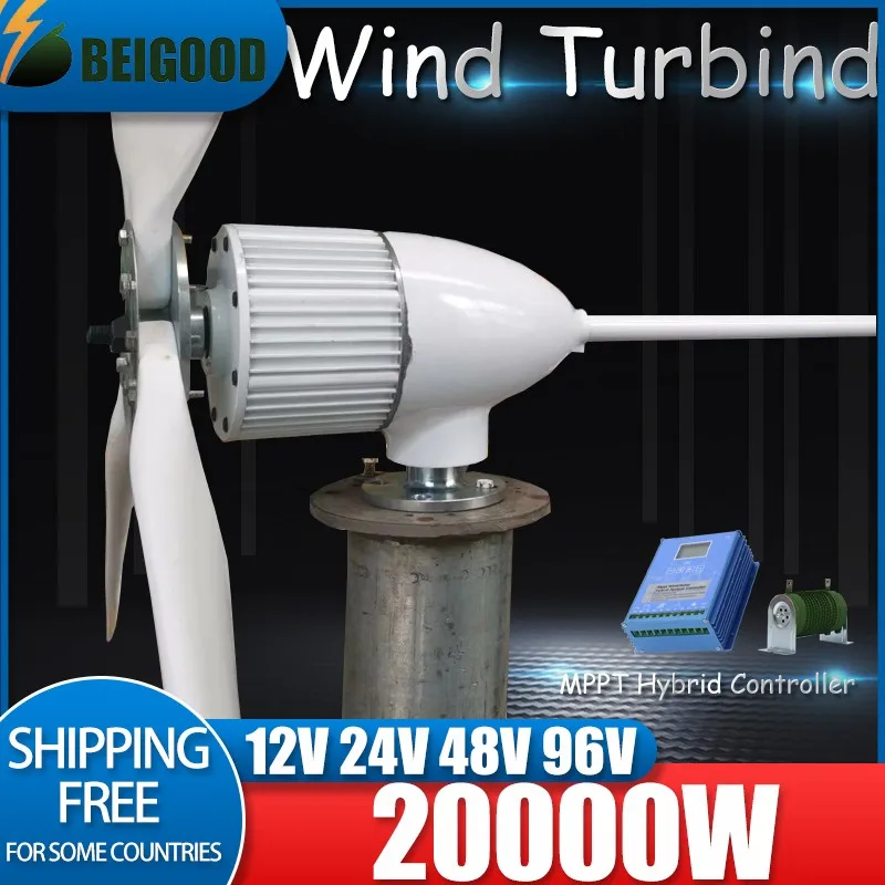 

20000W High Power Residential Wind Turbine Camping Windmill Home Appliance 12v 24v 48v 96v Fan Free Energy Magnetic Generators