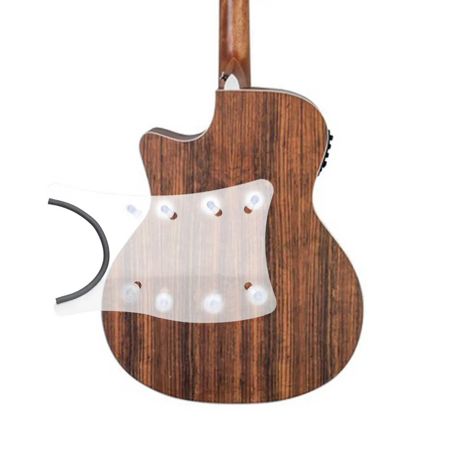 

Acrylic Guitar Rest Support Stand Armrest Handrest for Electric Acoustic Guitar Parts and Ground Support