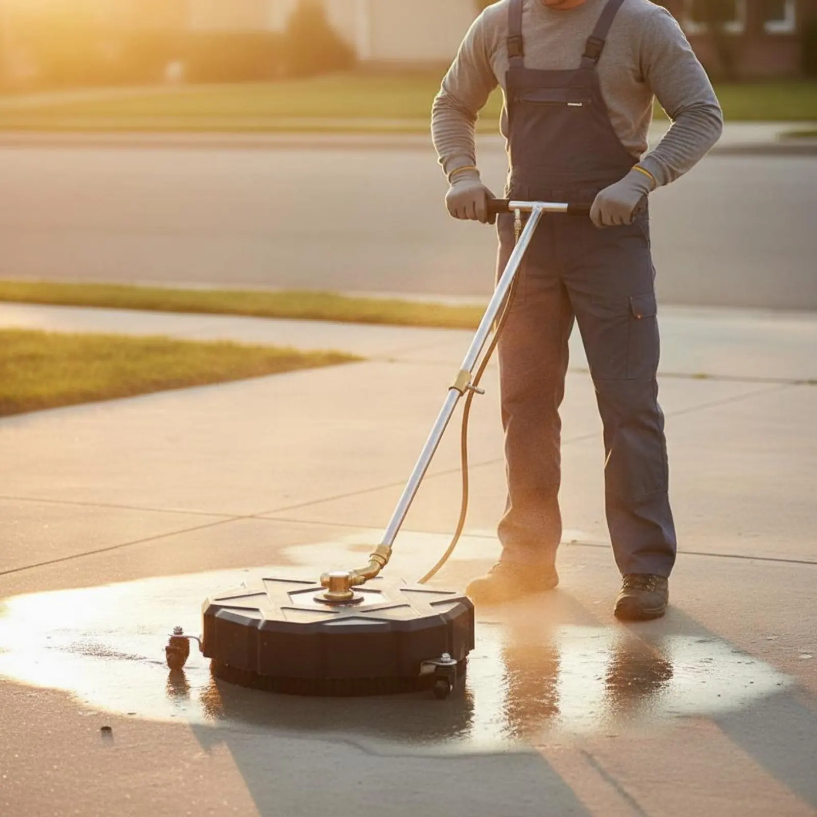 High Pressure Water Cleaner Removable Strainer Pressure Washer Surface Cleaner Rotary Surface Cleaner for Deck