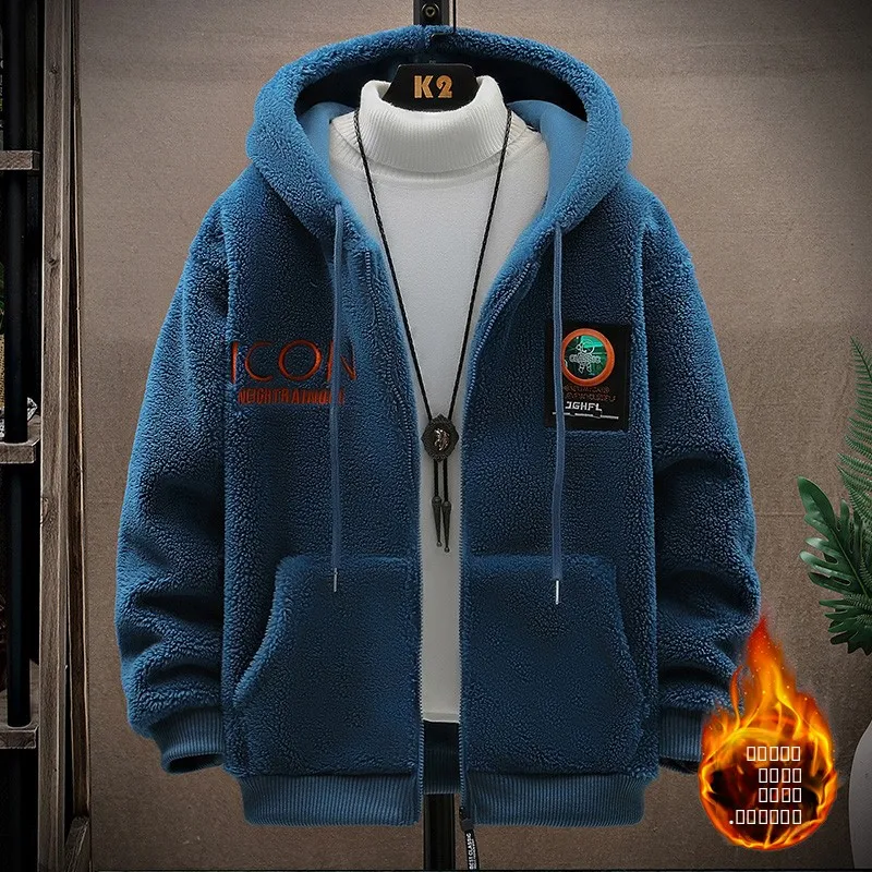 

Утепленная хлопковая куртка для студентов с капюшоном, на молнии, повседневная, с длинными рукавами, из полиэфирного волокна, зимнее пальто