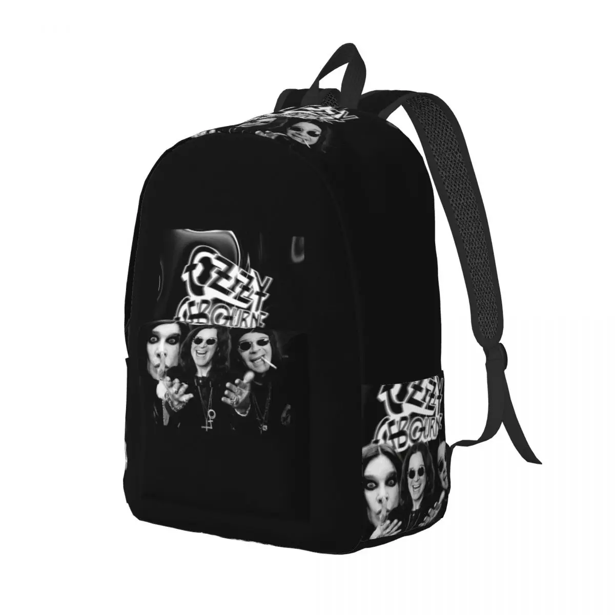 

Ozzy Osbourne Backpack Daypack Large Capacity Children BookBag School Bag Shoulder Bags for Men Women