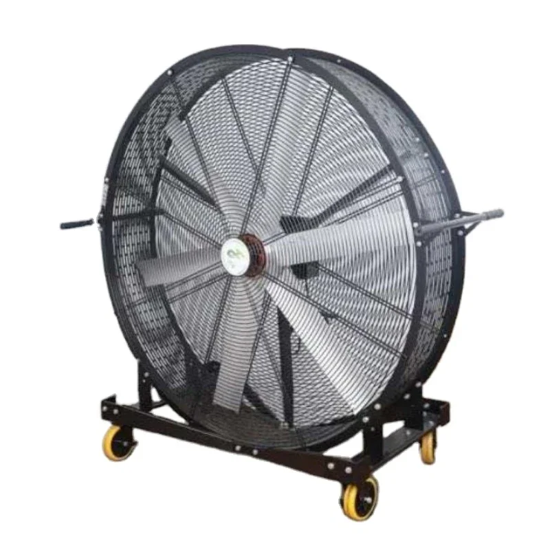 HVLS Fan 2M 1.5M Large Size Pedestal Portable Industrial Standing Fan For Commercial Workshop