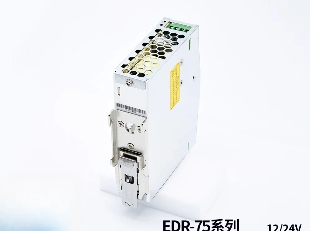 Limited Offer Brand New Genuine EDR-75W Switching Power Supply, 24V 12V DIN Rail DC Transformer
