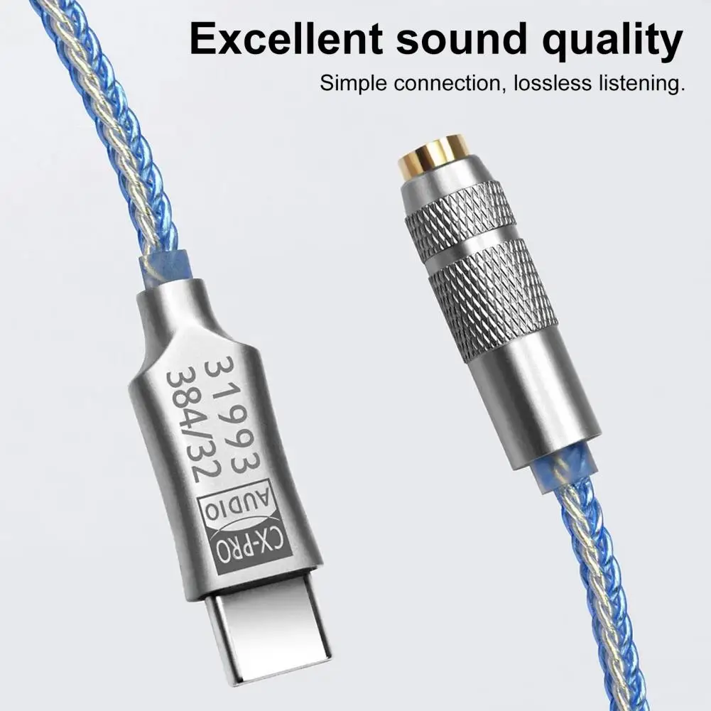 Audio Amplifier for Headphones 3.5mm Headphone Amplifier Usb Type C Dac Cx31993 Hifi Audio Interface Adapter High-fidelity Pcm