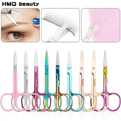 Eyebrow Scissor Stainless Steel Eyelash Trimmer Facial Nose Hair Remover Manicure Nail Cuticle Beauty Scissors Makeup Tools
