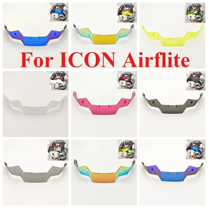 For ICON Airflite Motorcycle Helmet Tail Air Spoiler Rear Spoiler Helmet Accessories
