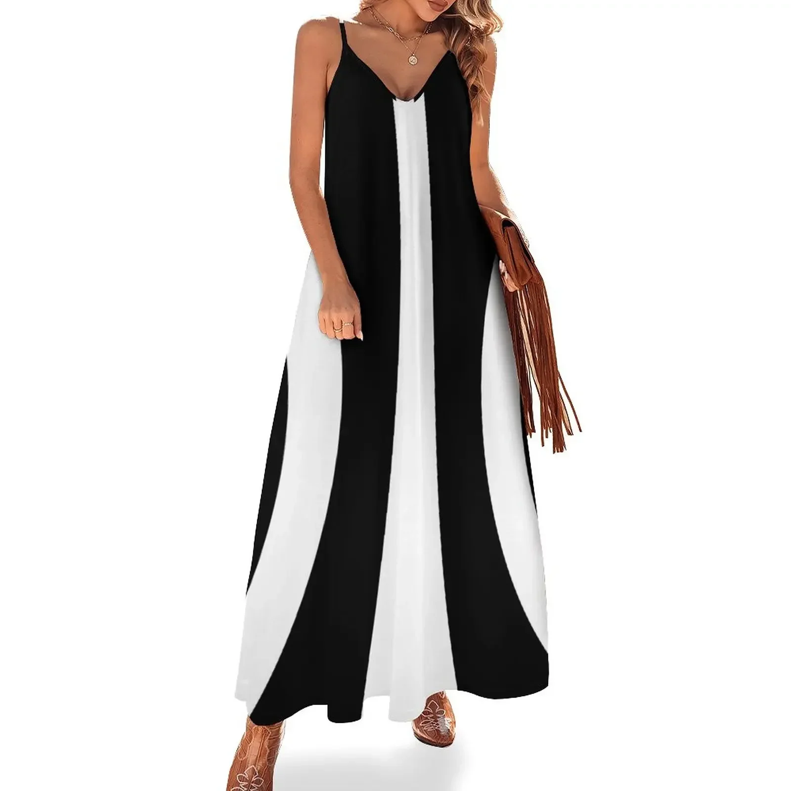 White on Black Sixties Retro Mod Style Sleeveless Dress african dresses for woman bandage dress Cocktail of dresses Dress