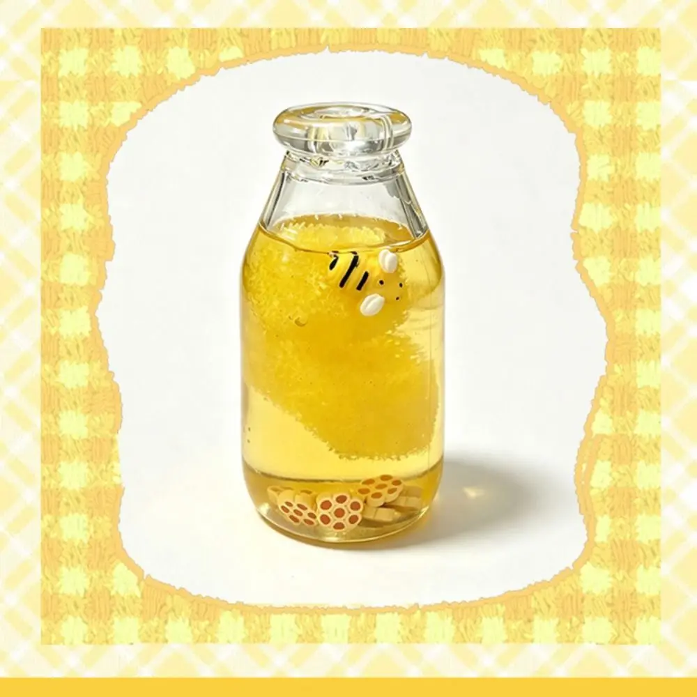 Super Soft Honey Bottle Squeeze Toys Kneading Hand Relax Maltose Fidget Toy Anxiety Relief Comfortable Realistic Bottle Pinch