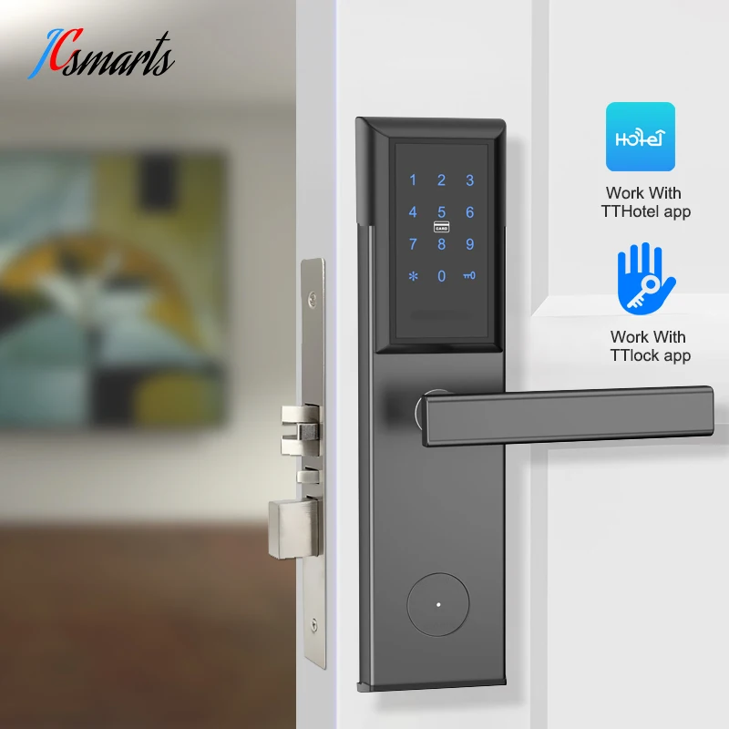 TTlock/ TThotel/ TTrenting Bluetooth Smart Card Digital Keypad Code Password Keyless Door Lock Electronic