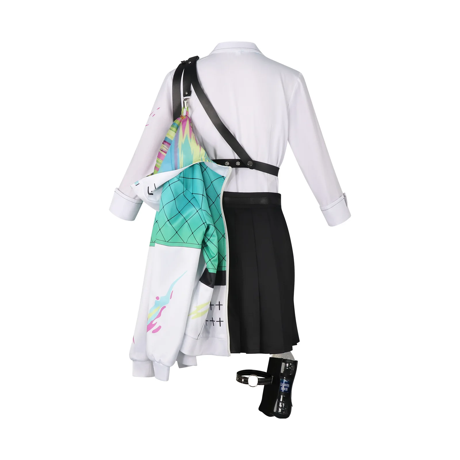 Game Wuthering Waves Lynae Cosplay costume Wig Woman sexy jk School Uniforms accessories Lynae Halloween party suit view 6