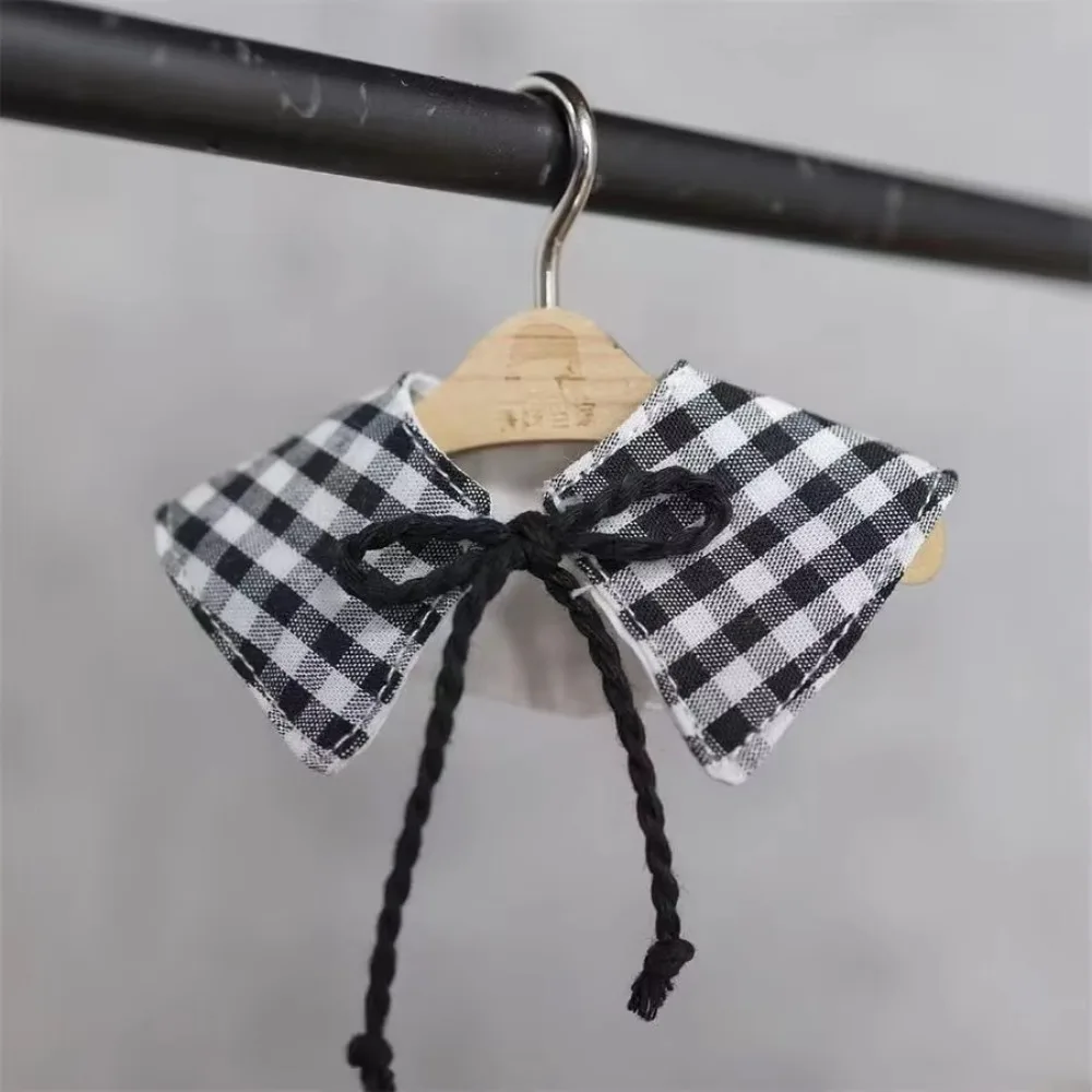 10~15cm Doll Clothes Macaron Outfit Checkered Checkered Cloak Cotton Stuffed Doll 15cm Cotton Doll Clothes for 10~15cm Doll