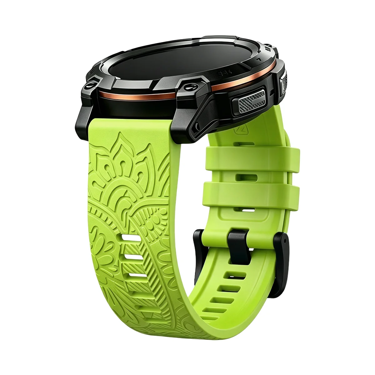 20/22/26mm Gravur-Silikonarmband für Garmin Fenix 7X 7 Pro Solar/6X 6 Sapphire 5 5X Plus 3 3HR/Epix QuickFit Smartwatch-Armband