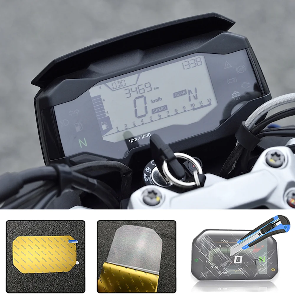 Motorcycle Cluster Scratch Protection Cluster Screen Film Protector for BMW G310R G310 R G310-R G310GS G310 GS G310-GS