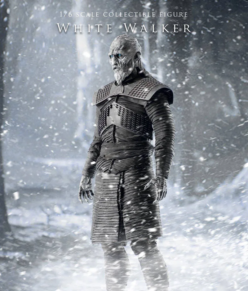 Threezero 3Z0037 1/6 Male Solider A Song Of Ice And Fire The Others White Walker Ruthless Ruler Of Darkness 12“ Action Figure