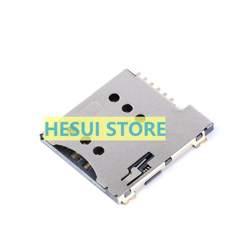1/5 PCS Small card 6P MICRO SIM self-ejecting PUSH mobile phone card slot