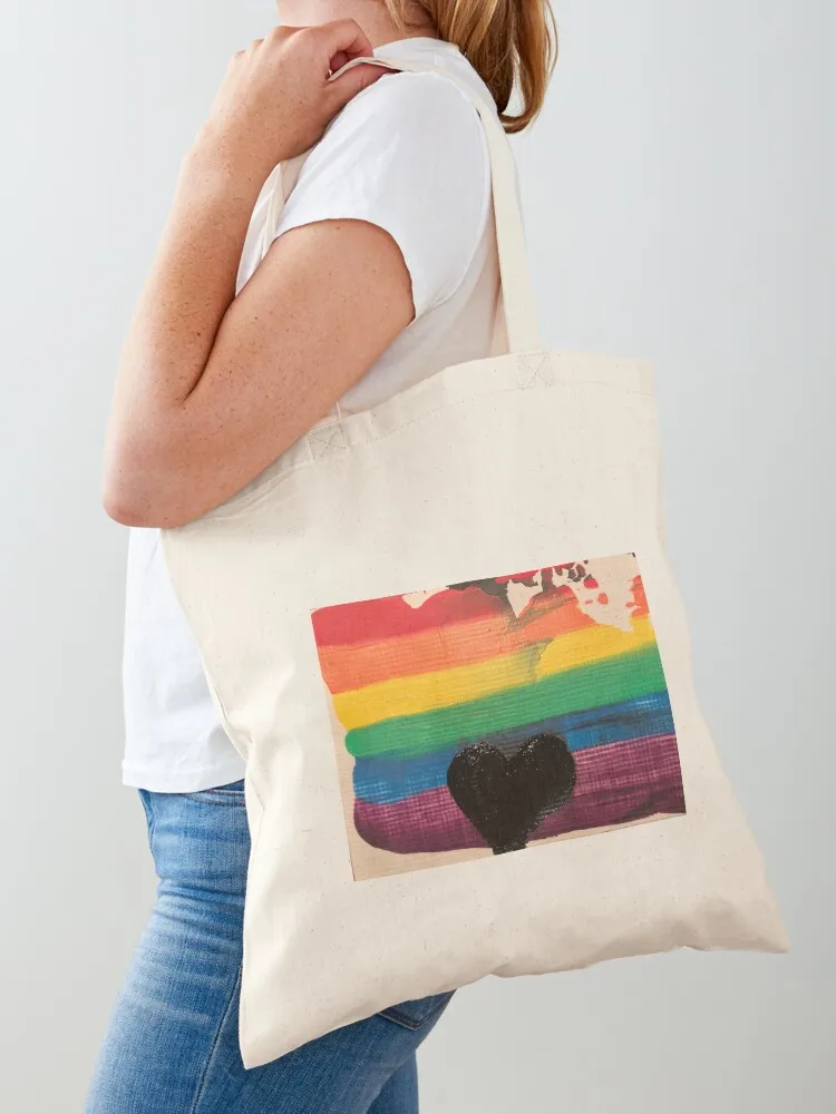 Pride NHS BLM Love Tote Bag Canvas stote bag shopping trolley bag Large bags for women