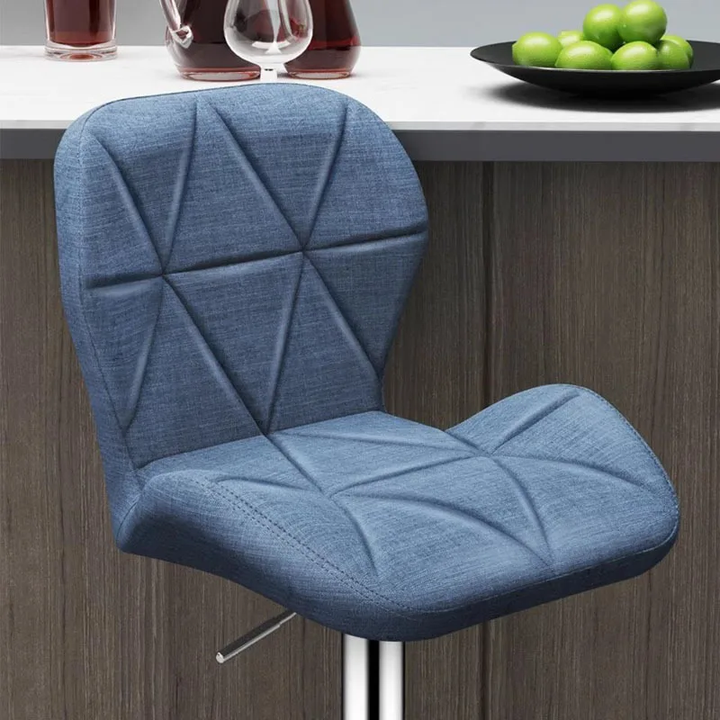 Nordic Luxury Bar Chair Modern High Quality Beautiful Living Room Bar Stool Adjustable Height Confort Cadeira Home Furniture