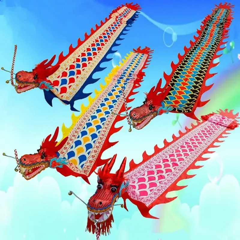 Festival Party Dragon Dance Prop Chinese New Year Toy Traditional Culture Outdoor Fitness Dragons National Stage Performance