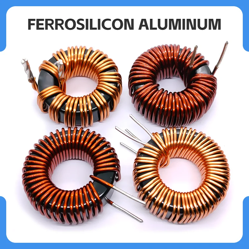 33mm 56uH 68uH 80uH 90uH 100uH 220uH 250uH 330uH 350uH Bicyclic Sendust Toroidal Inductor Energy Storage High Current Inductor
