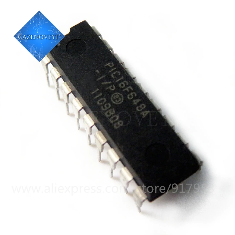 5pcs/lot PIC16F648A-I/P PIC16F648A 16F648A-I/P 16F648A DIP-18 In Stock